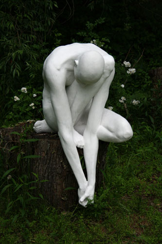 "The Botanist"; sculpture by Emil Alzamora. Click image to link to his remarkable website.